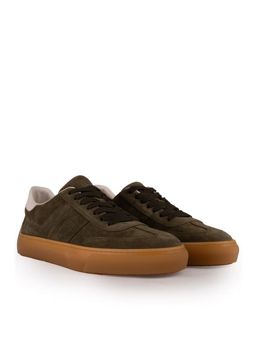 Sneakers Tabs in suede Verde TOD'S | XXM03EGC50 OQ42W24